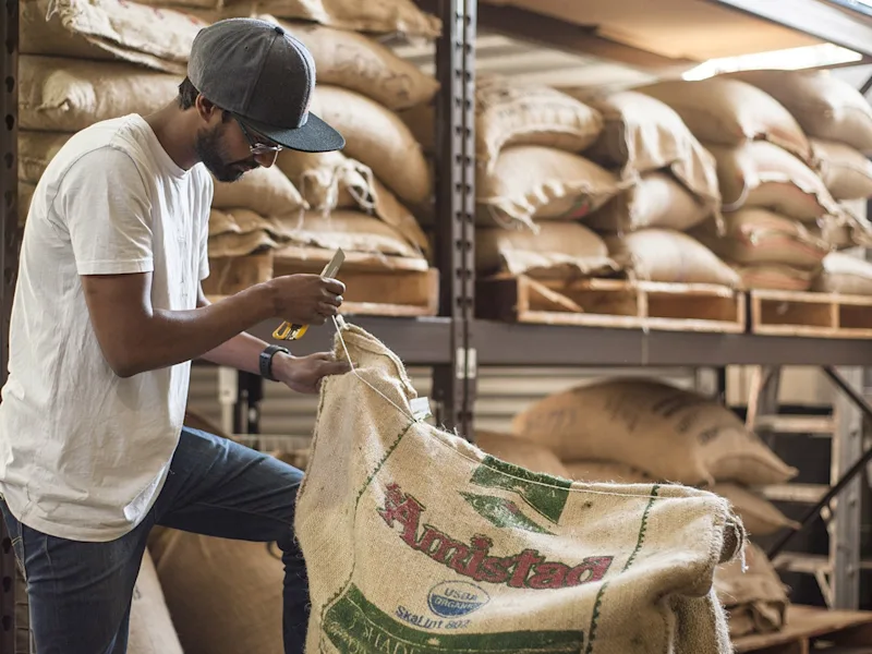 Recycle a sack - coffee bags