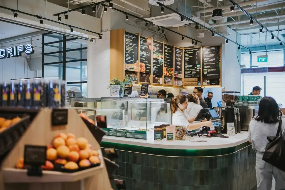 Little Farms Cafe, One Raffles Place