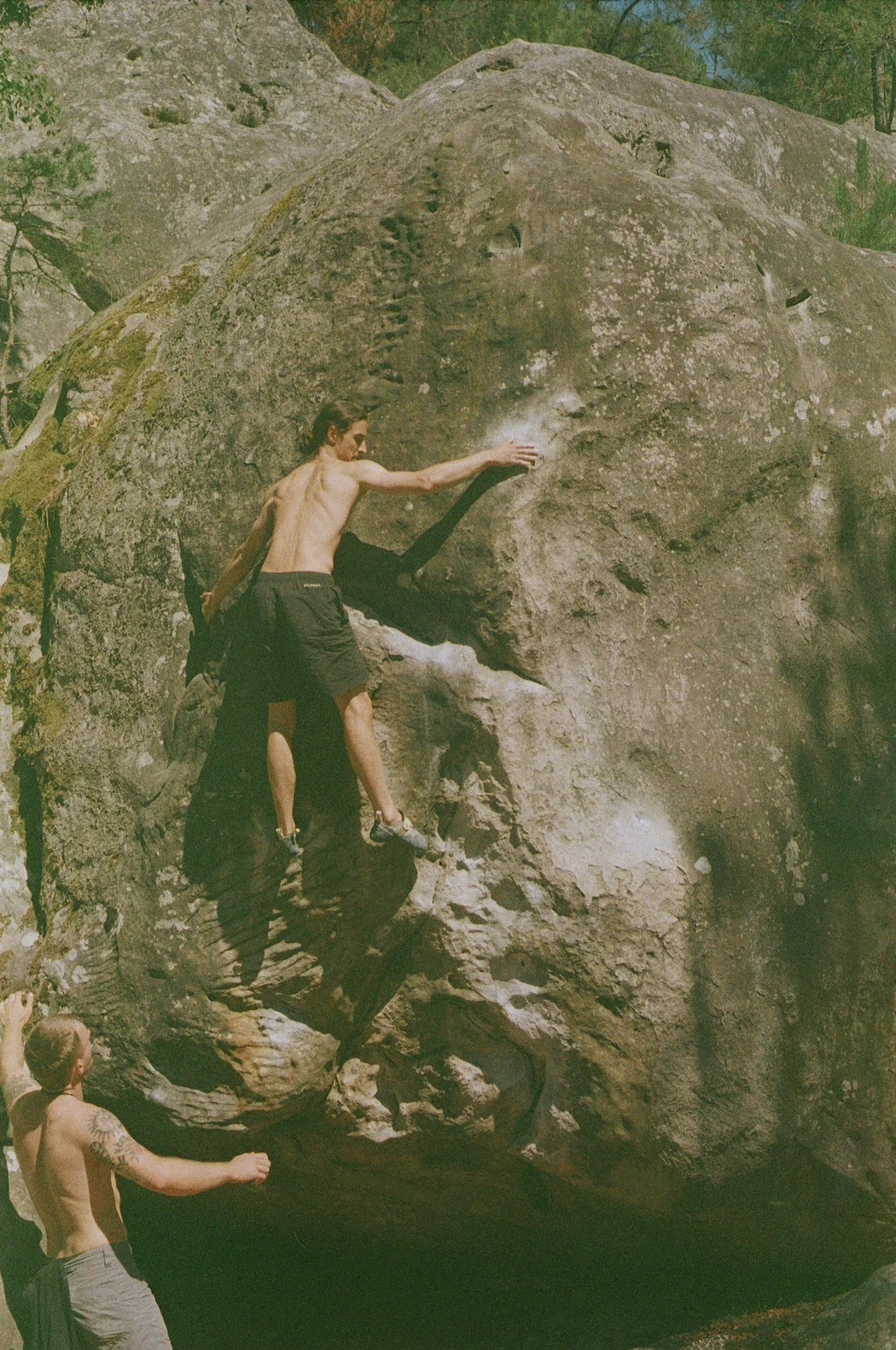 Ngaru climbing